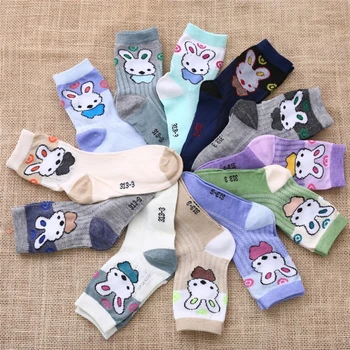 Jeden Pár 2018 Letné Baby Deti Čipky Ultra-Tenké Ponožky Chlapci Dievčatá Oka Cartoon Crystal Loď Ponožky D0246