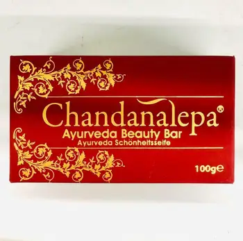 Krása Mydlo Ajurvédske Bylinné Prírodnej Kože Zdravé Chandanalepa Made in Srí Lanka