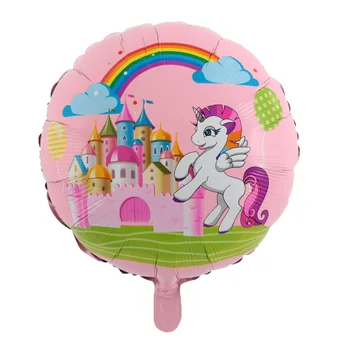 1pcs Môj Malý Pony Tému Party Balóny, Dekorácie Chlapec Dievča Narodeninovej Party Jednorožec Balóny Svadobné&Zapojenie Balón Dodanie