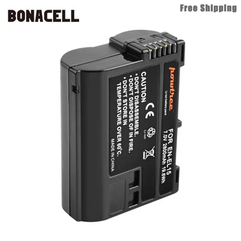 Bonacell 2800mAh EN-EL15 ENEL15 SK EL15 Fotoaparát Batéria Pre Nikon DSLR D600 D610 D800 D800E D810 D7000 D7100 D7200 L50