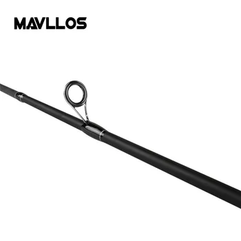 Mavllos 1.8 m Prenosné Morské Spinning Rod Lákať Hmotnosti 5-25g MH Tvrdosť Uhlíkových Vlákien Ultralight Rýchlo Kapor Rybársky Prút