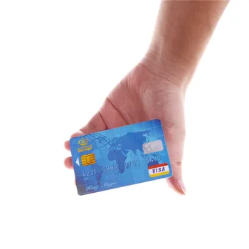 2 ks Kreditnej karty + 1 ks PVC Transparentné bar Plávajúce Kreditnej Karty - Kúzla,Mágia Príslušenstvo,Satge Magic rekvizity zblízka