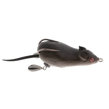 3D Soft Myši, Myši, Žaby, Potkan Umelé Topwater Návnad, Nástrah s Dvojitý Háčik