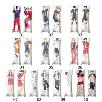 Anime Dakimakura Telo Objímanie Obliečka Na Vankúš Haikyuu!! 150x50cm Vankúš Kryt Manga