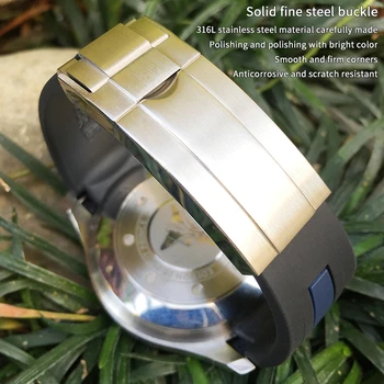 20 mm 21 mm Silikónové Gumy hodinkám Šport Vhodný Pre Značku IWC LE PETIT PRINCE Veľkých PILOTNÝCH Spitfire časové pásmo Príslušenstvo Hodinky