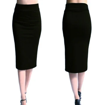 2020 Ženy, Sukne, Mini Bodycon Sukne Office Ženy Slim Koleno Dĺžke Vysoký Pás Úsek Sexy Ceruzku Sukne Jupe Femme