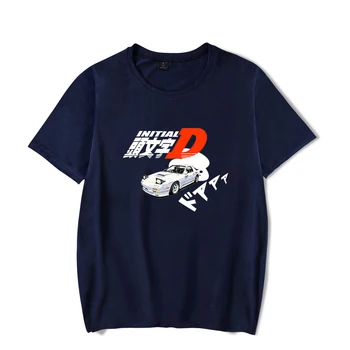 Film Počiatočné D T-shirt Muži Ženy Bežné Harajuku T-shirt Mazda FC3S Tlačiť T-shirt Automobilových Nadšencov Anime T-shirt Chlapcov Letné Tee
