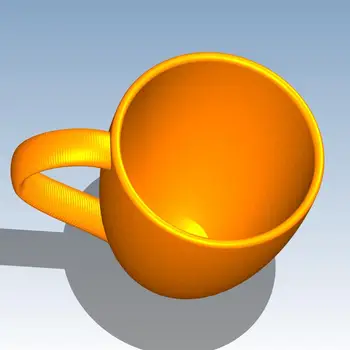 Šálku kávy Zvyk, aby vysoká kvalita vysoká presnosť digitálnych modelov, 3D tlač servis Domáce Dekorácie ST3507