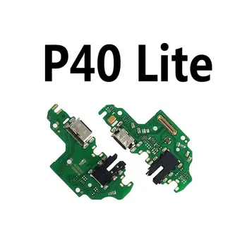 Nové Micro usb nabíjanie nabíjanie palube & mikrofón flex Kábel Pre Huawei P40 Pro Lite