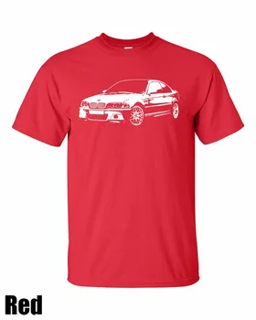 2019 Najnovšie List Tlač Najvyššej Kvality, T Košele Mužov O Neck T Shirt Mužov M3 Senior Auto Lacné T Shirt Design