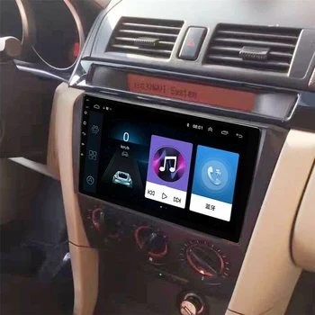 9 Palcový 2Din WIFI, GPS Navigácia, Auto DVD Radio 1 G 16 G Android 8.1 Multimediálny Prehrávač pre Mazda 3 Maxx Axela 2004-2009