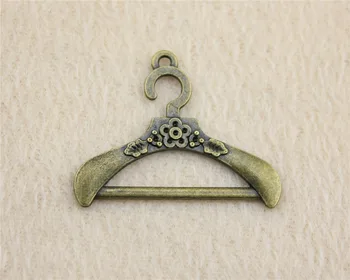 30pcs/veľa 37*29mm antické bronzové Vešiak kúzlo Prívesky DIY šperky pre náramok, náhrdelník náušnice