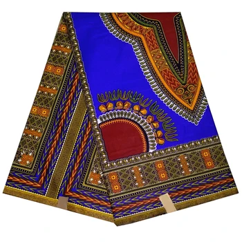 6Yards\veľa Afrických Tradičné Dashiki Vzor Tlače Vosk Textílie vosk Afriky Textílie