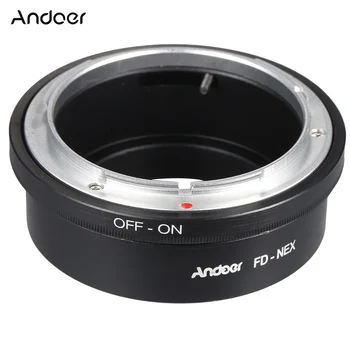 Andoer FD-NEX Adaptér Krúžok Mount Objektív pre Canon FD Objektív vhodný pre Sony NEX E Mount Digitálny Fotoaparát Telo