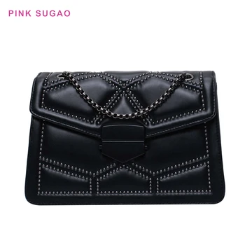Ružová Sugao crossbody tašky pre ženy autor peňaženky a kabelky luxusné kabelky ženy tašky dizajnér taška cez rameno Reťazca taška nové