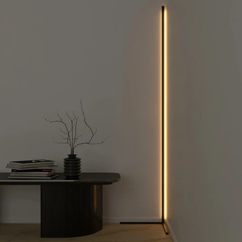 Moderné, Kreatívne Podlahy Lampa Rohu Minimalizmus Poschodí Svetlá Domov Jasné Svetlo Spálňa Posteli Stojaca Lampa Obývacej Miestnosti Dekorácie