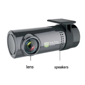 Auto Black Box oMini WIFI Auta DVR Kamera Dash Cam sa Digitálne Registrátor videorekordér Auto Videokamera Bezdrôtové APLIKÁCIE Monitor