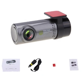 Auto Black Box oMini WIFI Auta DVR Kamera Dash Cam sa Digitálne Registrátor videorekordér Auto Videokamera Bezdrôtové APLIKÁCIE Monitor