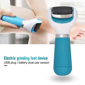 Elektrické nohy brúska USB plug-in / batérie s dvojakým použitím verzia ABS Peeling na nohy Mŕtvych stiahol Domácnosť, elektrické nohy brúska