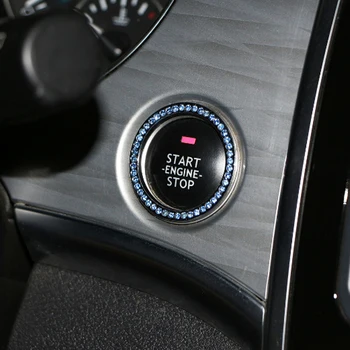 Auto Engine Start Stop Kľúč Zapaľovania Krúžok pre Toyota Prius RAV4 4Runner C-H Avalon Camry Corolla FJ Cruiser Highlander