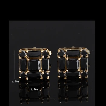 DUGARY Luxusné tričko manžetové gombíky pre mužov Značky putá tlačidlá manžetové gemelos Vysokej Kvality crystal svadobné Šperky abotoaduras