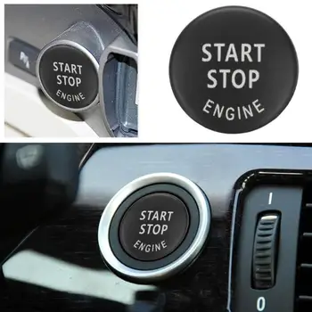 Motor auta Tlačidlo ŠTART Vymeňte Kryt STOP vypínač Príslušenstvo Kľúč, Výzdoba pre BMW X1 X5 X6 E70 E71 Z4 E89 3 5 Series E90 E91 E60