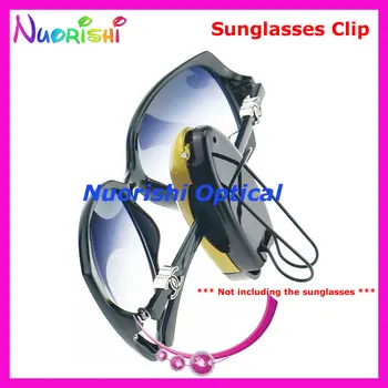 H502 10 ks slnečné Okuliare Klip v súprave do Auta, Slnečné Okuliare, dioptrické Okuliare Okuliare Klip