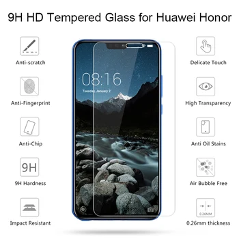 2 ks! Ochranné Sklo Huawei Honor 8X 9H HD Transparentné, Tvrdené Sklo Screen Protector pre Česť 7X 6X 6C 5X 4X 3X 5C 4C 3C