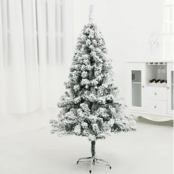 Nové Hrnú Snowflake Vianočný Stromček 60 cm 90 cm 120 cm 150 cm Umelý Vianočný Strom Nový Rok Doma Ozdobné Stolové Dekorácie