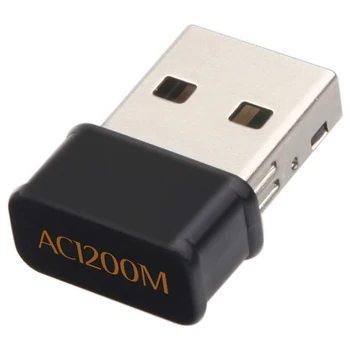 Mini USB Adaptéra WiFi 802.11 AC hardvérového kľúča Sieťová Karta 1200Mbps 2.4 G & 5G dvojpásmový Bezdrôtový Wifi Prijímač pre Notebook