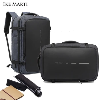 IKE MARTI Business Travel Batoh Muž Mochila Usb Nabíjanie 15.6 Palcový Notebook Batohy Veľkú Kapacitu Športová Taška Pack Bagpack