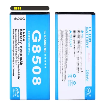 2 KS/Pôvodné DLL Telefón Batéria EB-BG850BBC Pre Samsung Galaxy Alfa G850 SM-G850F G8508S G850M 2200mAh Kvality Vysoká Kapacita