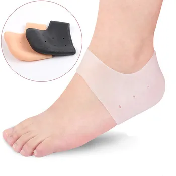 2 ks/pár Silikónové Hydratačný Gél Päty Ponožky Anti-slip Údržba Popraskané Nohy Starostlivosť o Pleť Chrániče na Starostlivosť o Nohy
