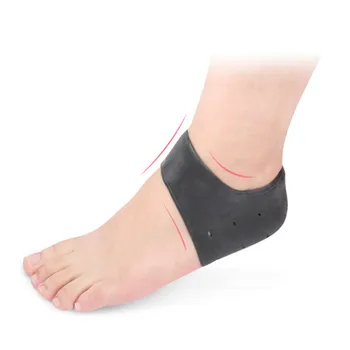 2 ks/pár Silikónové Hydratačný Gél Päty Ponožky Anti-slip Údržba Popraskané Nohy Starostlivosť o Pleť Chrániče na Starostlivosť o Nohy