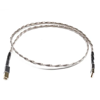 Thouliess TOP-HIFI Odin Prepojenie USB A-B Audio Kábel Pozlátené USB Typu A na Typ B Digitálny Audio Kábel