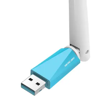 MW150UH Bezdrôtového Adaptéra Wifi 150Mbps USB Sieťová Karta 5dbi Antény, PC, Wi-Fi Prijímač 802.11 n pre systém Windows XP/7/8/8.1/10