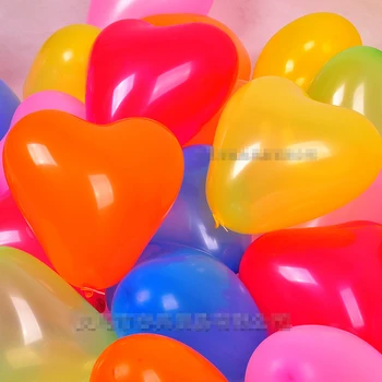 1bag/veľa Pearlite Balón Srdce Tvar 12 10 inch inch 1,5 g 2g Č.6, Č.8 Balónikov Matná Latexová 100ks/vrecko Pre Svadobné Dekorácie