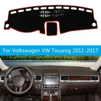 Pre Volkswagen VW Touareg 2011-2016 2017 Panel Kryt Mat Pad slnečník Nástroj Chránič Koberec Auto Príslušenstvo