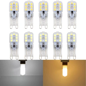 10 X G9 5W LED Stmievateľné Kapsule Žiarovku Vymeniť Svetlo Lampy AC220-240V