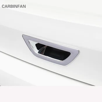 Zadné dvere batožinového priestoru misy zadných dverí rukoväť Dekoratívne rám Orezania Auto vonkajšie príslušenstvo Na Nissan X-TRAIL 2016 2017 P305