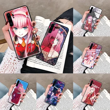 Miláčik v FranXX Anime Telefón puzdro Na Huawei P Mate Smart 10 20 30 40 Lite Z Roku 2019 Pro black Funda Módne Etui Trend Kryt