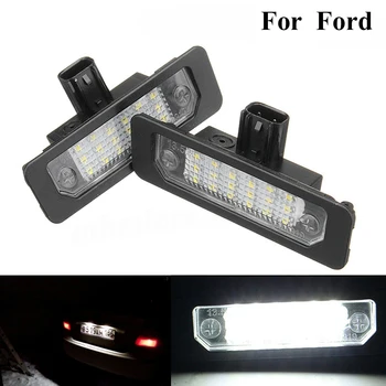 Auto LED Zadné poznávacia Osvetlenia špz Lampa Pre Ford Mustang 2010-Zameranie Býk Flex Fusion Ortuť sobolia milan Okraj