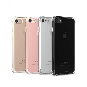 Ultra Tenké Slim Jasné, Silikónové Telefón puzdro Pre iPhone 11 Pro X XS Max SE 2020 XR 8 7 6 6 Plus 5S SE 5 Zadný Kryt
