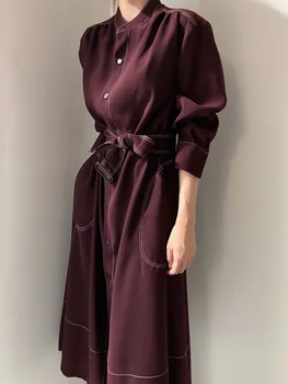 2020 Jeseň Nové Dlhý Rukáv Jednoduché A Módne Dámy Kabát Plus Veľkosť Bežné Dámske Módne Oblečenie dámske Windbreaker