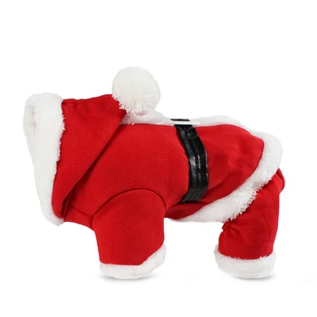 Vianočné Oblečenie pre psy Malých Psov Kostým Santa Domáce Zviera Psov Príslušenstvo pre Pet Mačka Oblečenie Bunda, Kabát