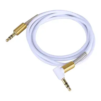 3,5 mm Jack, Aux Kábel Male-Male Predlžovací Kábel Audio Stereo Audio Káble Kábel s Jar Chránič pre Auto Reproduktor, konektor pre Slúchadlá
