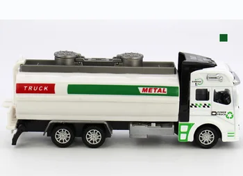 1:32 Zliatiny Vytiahnuť späť zalievanie košíka truck tanker postrekovač model simulácie Autá olejovej nádrže truck autíčka