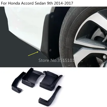 Auto kryt styling fender mäkké blatníka chrániť klapka splash mud guards rám 4pcs Pre Honda Accord Sedan 9. 2016 2017