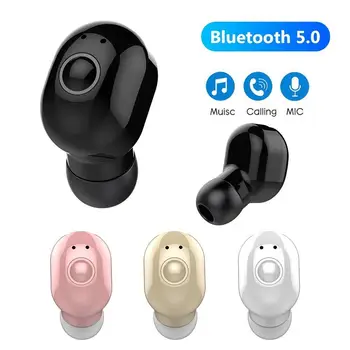 M2 Mini In-Ear Bezdrôtové Bluetooth Stereo Ťažké Basy Slúchadlá Slúchadlá s Mikrofónom