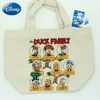 Disney Ženy Plátno Kabelka Veľkú Kapacitu 2019 Nové Donald Duck Maminku Taška Plátno Nepremokavé Módne Tote Taška Cez Rameno Travel
